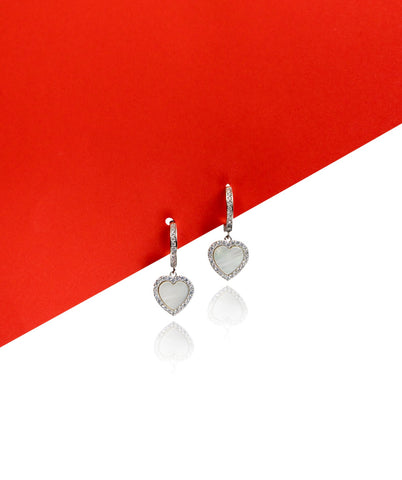 Silverio Heart Earrings