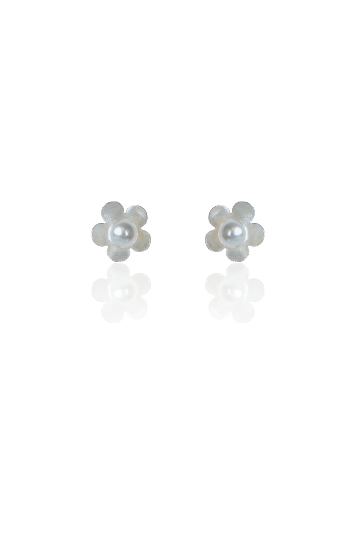 Silverio Flower Studs