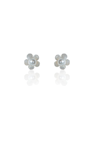 Silverio Flower Studs