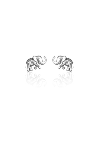 Silverio Elephant Studs