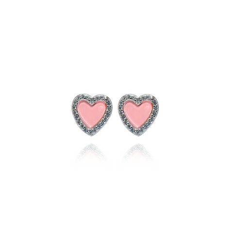 Silverio Baby Pink Heart Tops